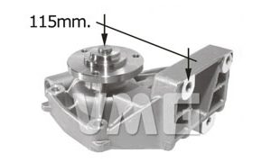 Bomba de Agua Ducato/Jumper 2.8 Hdi 8140.43 S/N Altura Apoy